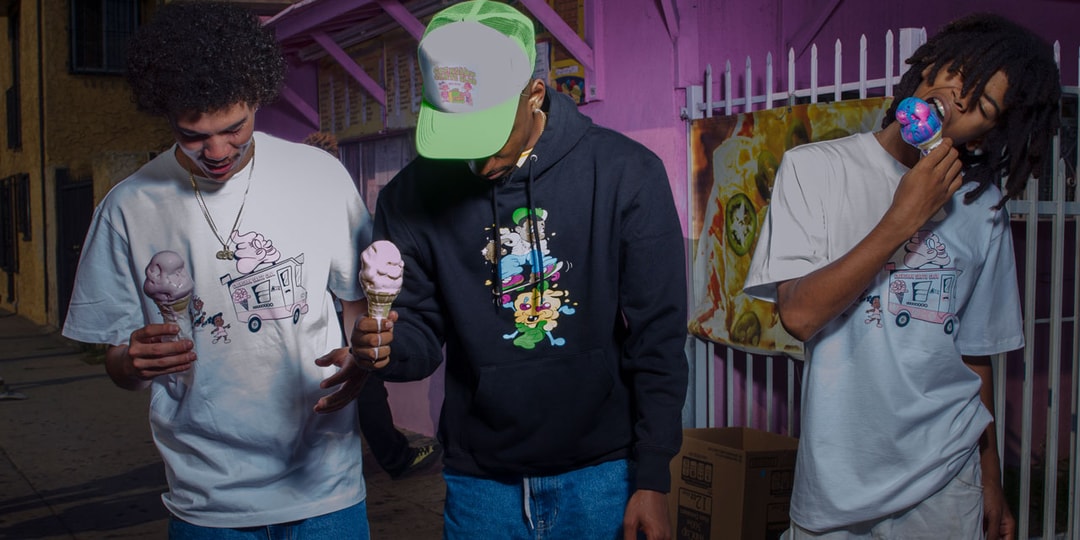 BBC ICECREAM x Crenshaw Skate Club транслирует свободное духом чудо