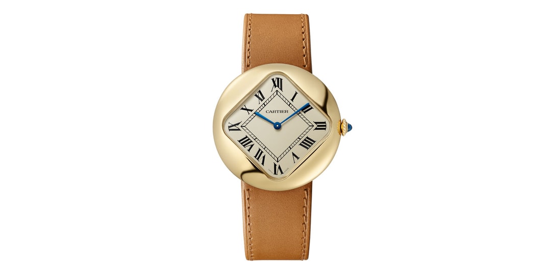 Cartier представляет новые часы в форме гальки