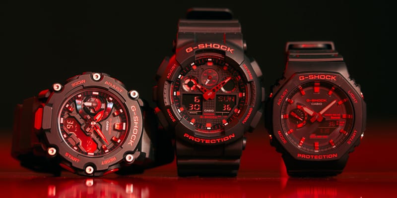 G shock 2024 red out