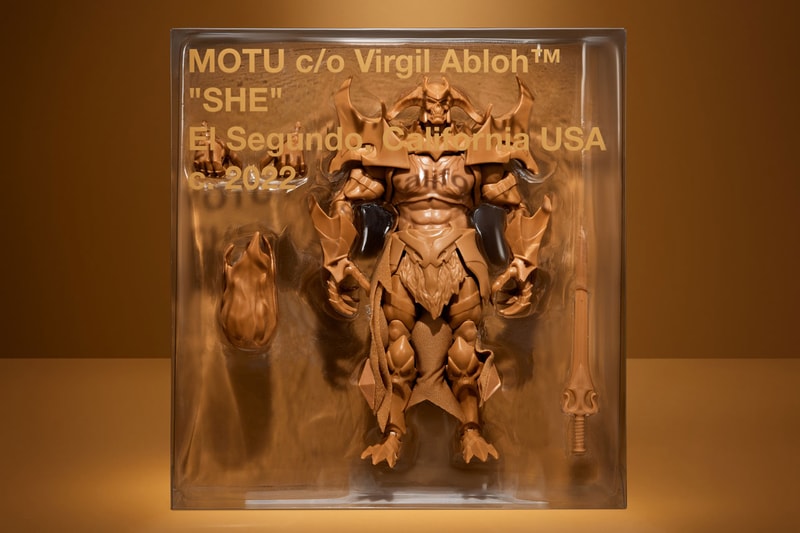 Mattel Creations Drops ‘Masters of the Universe’ c/o Virgil Abloh™ “TOY