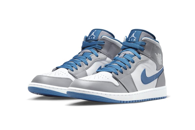 Jordan 1 blue on sale mid