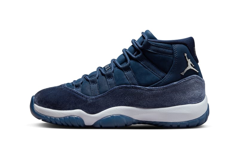 Navy blue store white 11s