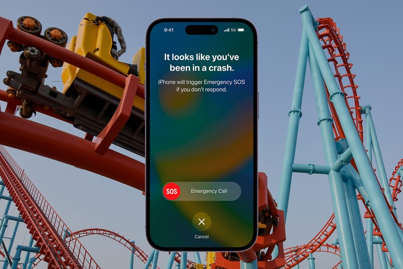 Police Alerted When Apple iPhone 14 Users Ride Rollercoasters