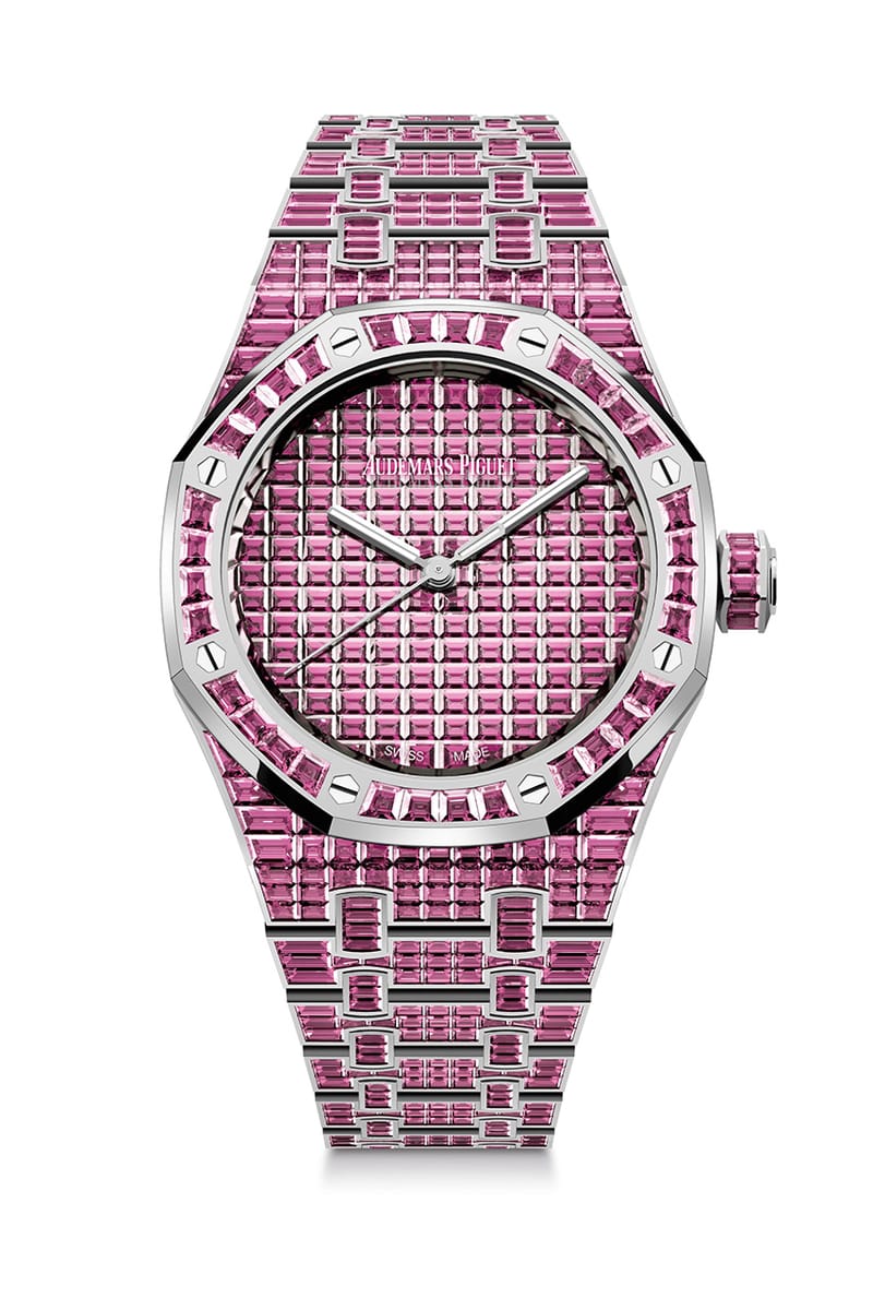 Audemars Piguet Reveals Colorful Gem Set Royal Oak Collection