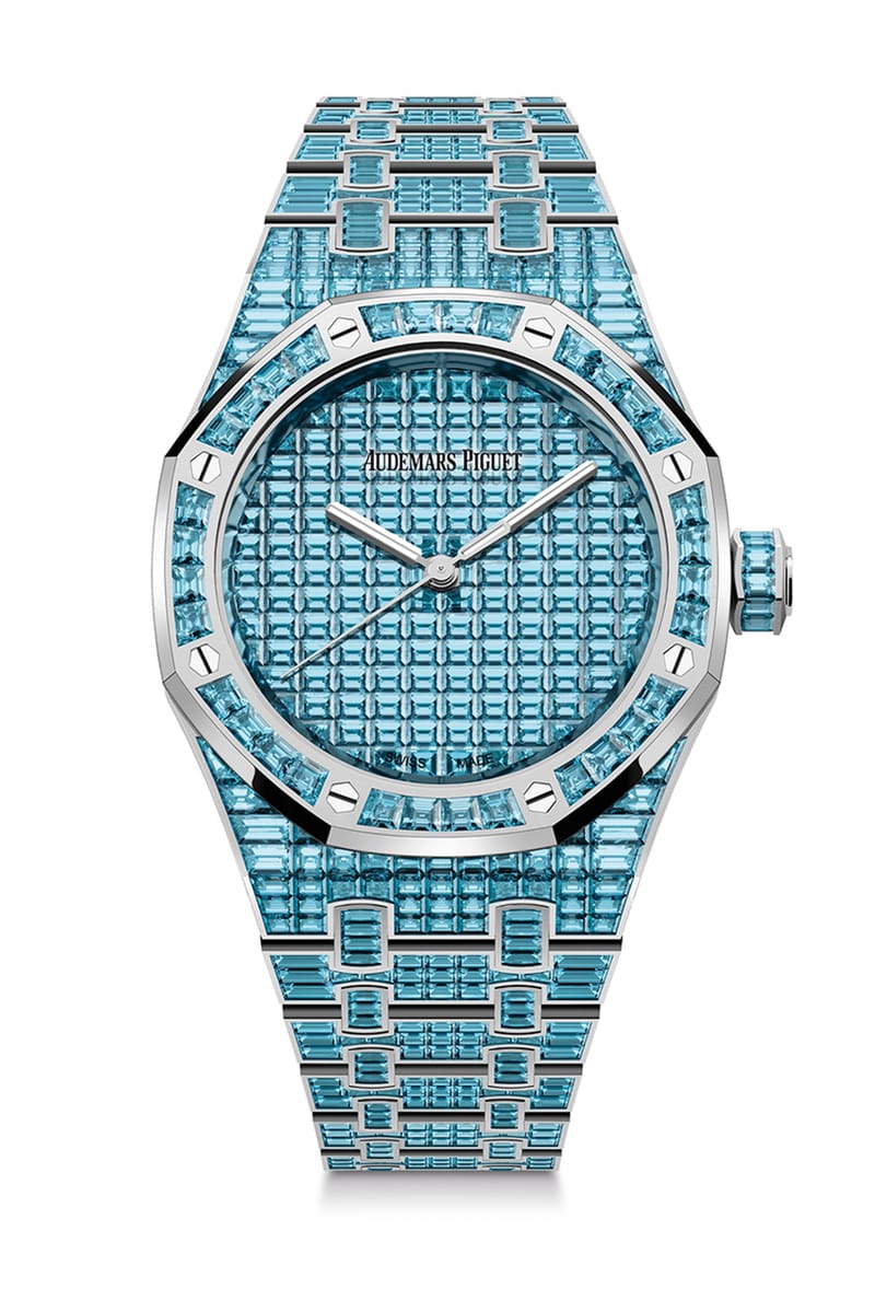 Audemars Piguet Reveals Colorful Gem Set Royal Oak Collection