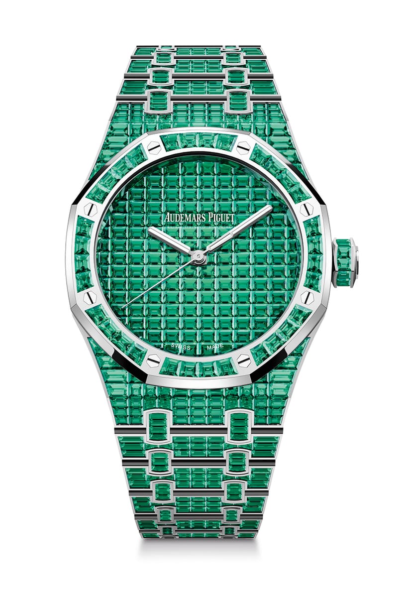 Audemars Piguet Reveals Colorful Gem Set Royal Oak Collection