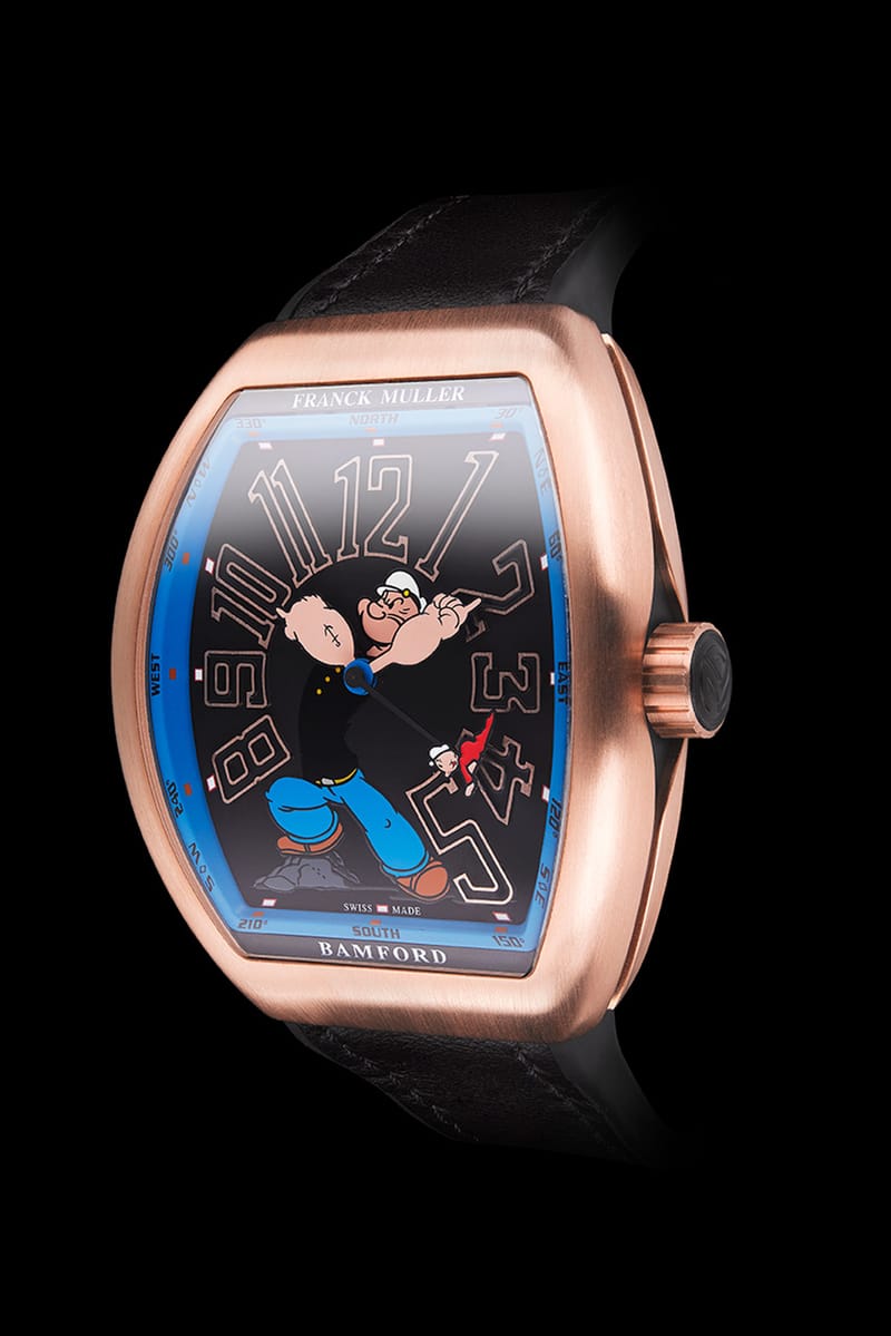 Bamford Watch Department Brings Popeye To Franck Muller's Vanguard ...