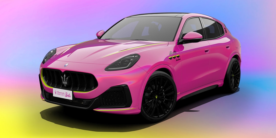 Барби и Maserati объединились для создания переливающегося розового внедорожника Grecale
