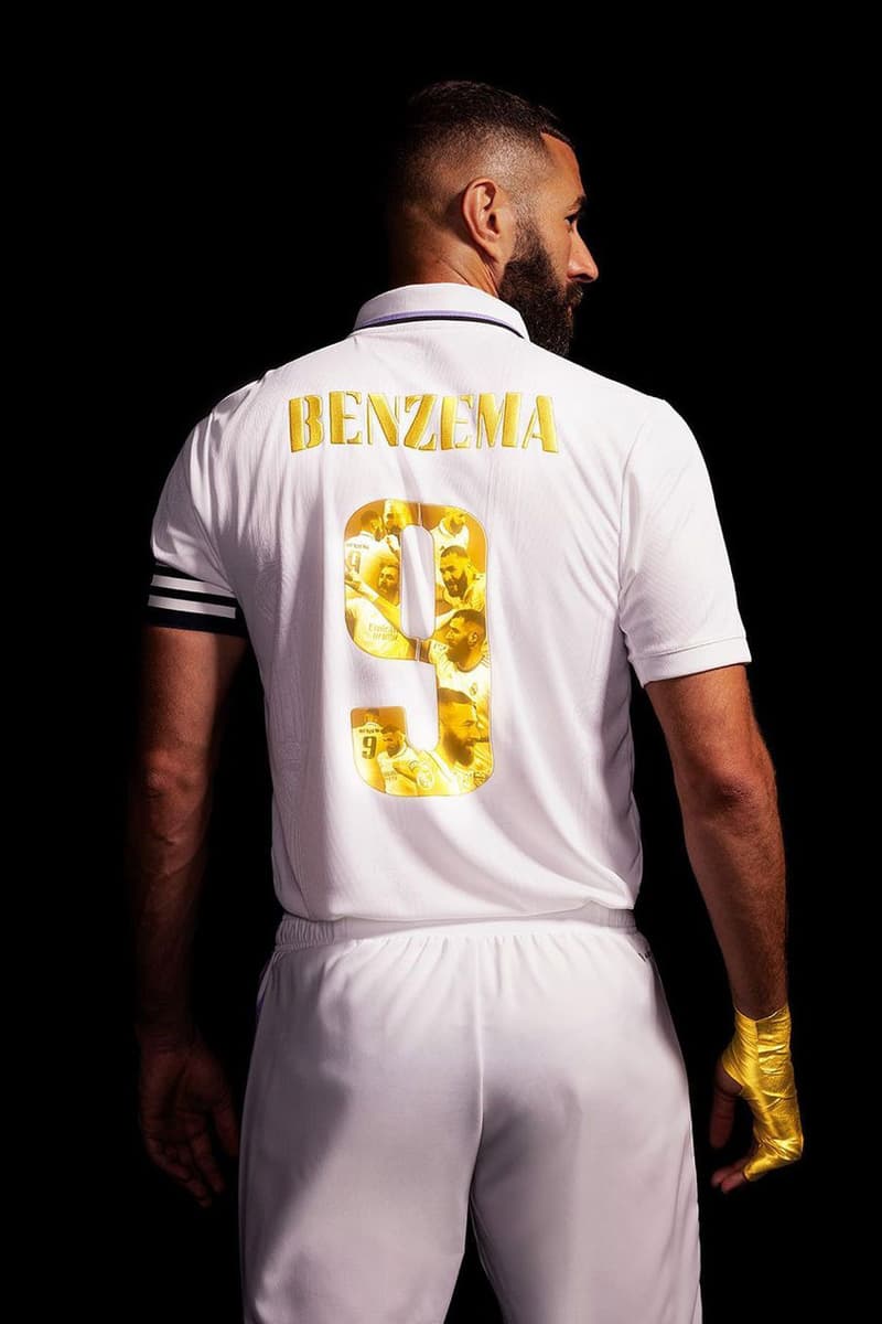 Karim Benzema Presents New Ballon d'Or Jersey Hypebeast