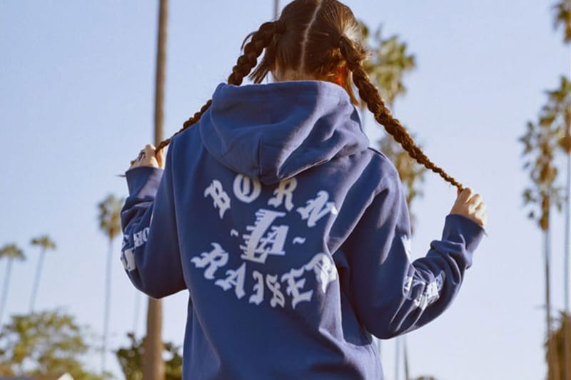 Born x clearance raised dodgers hoodie