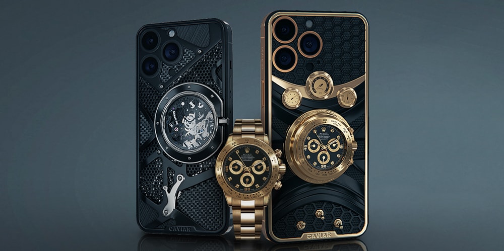 iPhone 14 с «большими осложнениями» от Caviar оснащен встроенными часами Rolex Daytona