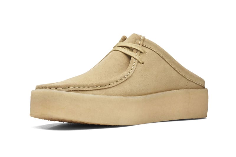 Clarks wallabee sale slip on