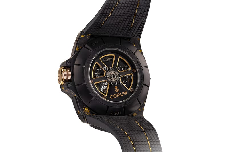 Corum Blends Carbon And Gold For Cortina Watch 50th Anniversary