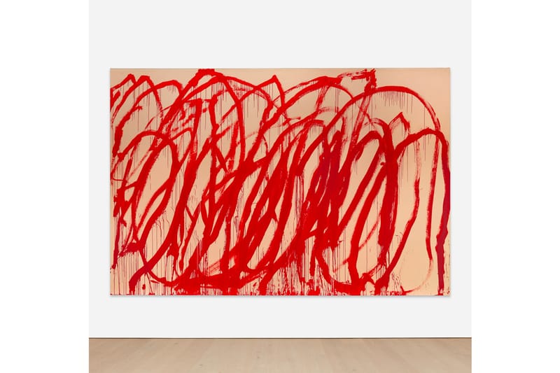 Phillips Auction Cy Twombly Bacchus Paintings Art Hypebeast