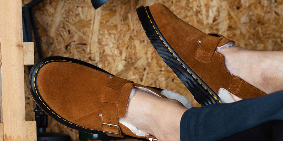 Martens создает уют с помощью обуви из овчины Jorge