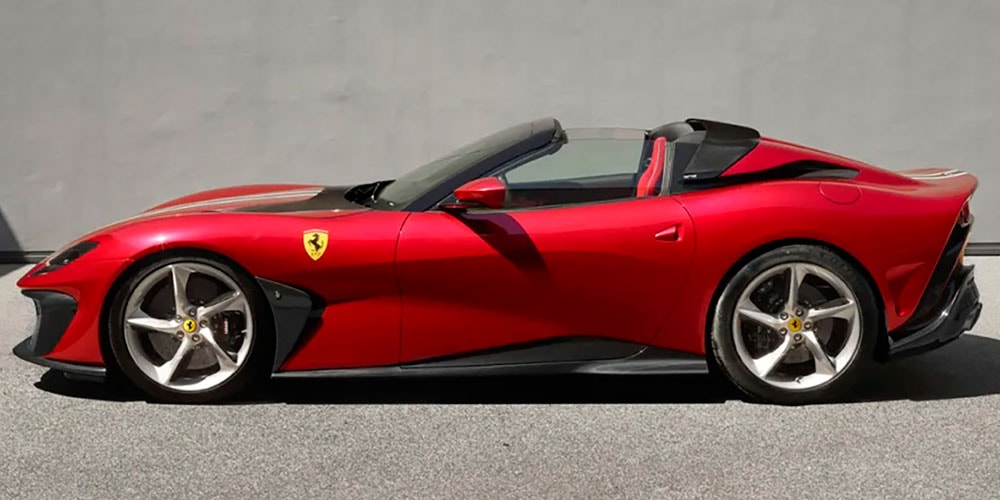 Ferrari создает уникальный SP51 V12 Spider для ведущего коллекционера