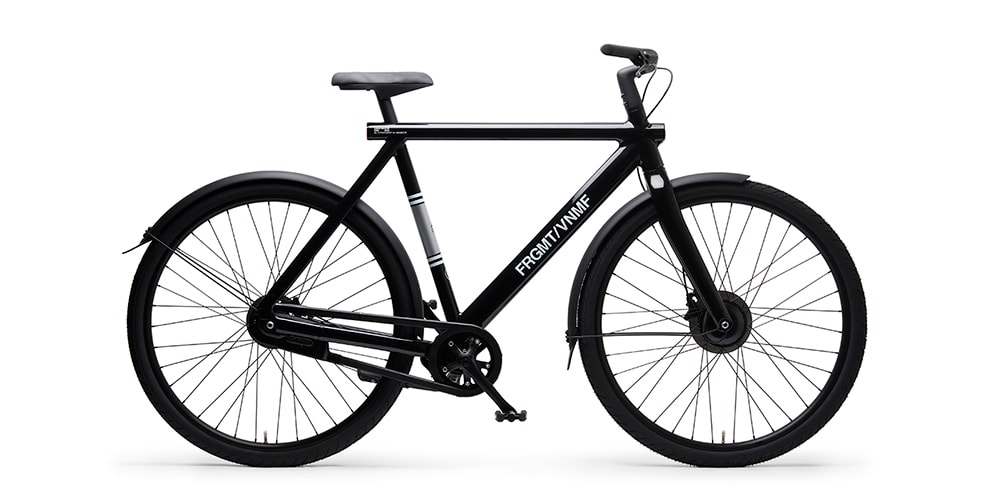 Фрагмент дизайна Хироши Фудзивара отражает свою подпись на электронном велосипеде S3 VanMoof
