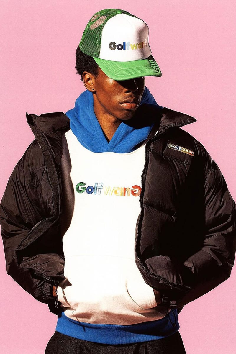 GOLF WANG FIND SOME TIME LOGO JACKETカラーブラック - ブルゾン