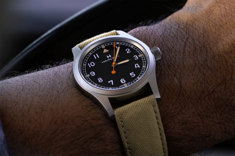 Hamilton khaki limited discount edition