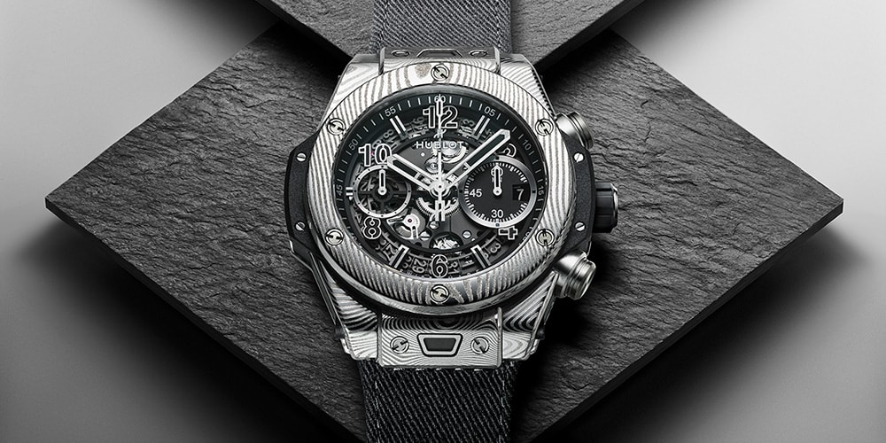Hublot Cooks Up A Treat With Damascus Steel Big Bang Unico Gourmet ...