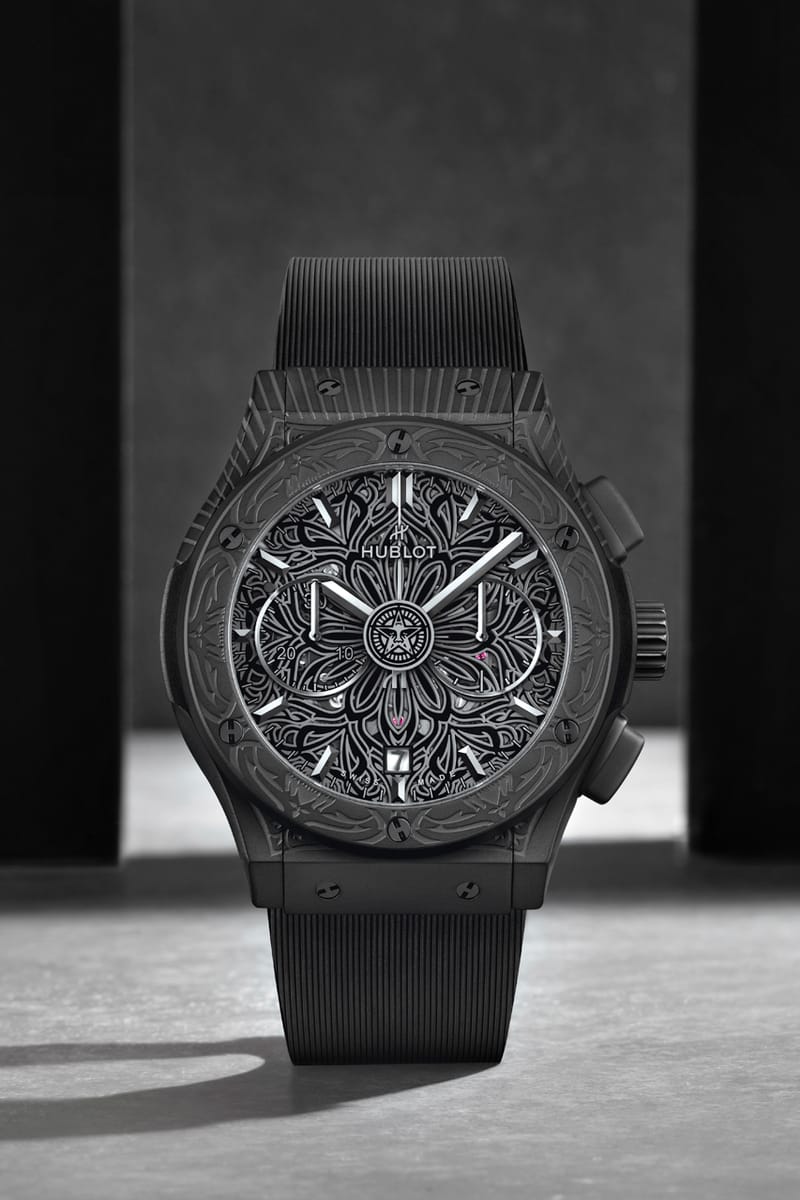 Shepard Fairey OBEY x Hublot All Black Ceramic Watch for 2022