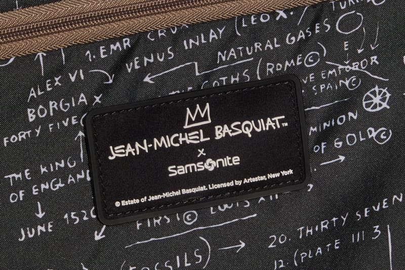 Jean-Michel Basquiat X Samsonite Luggage Collection | Hypebeast