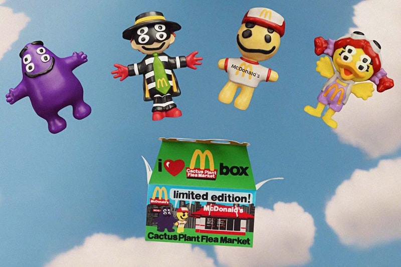 McDonald's x Cactus Plant Flea Market Toys Reselling for $300,000