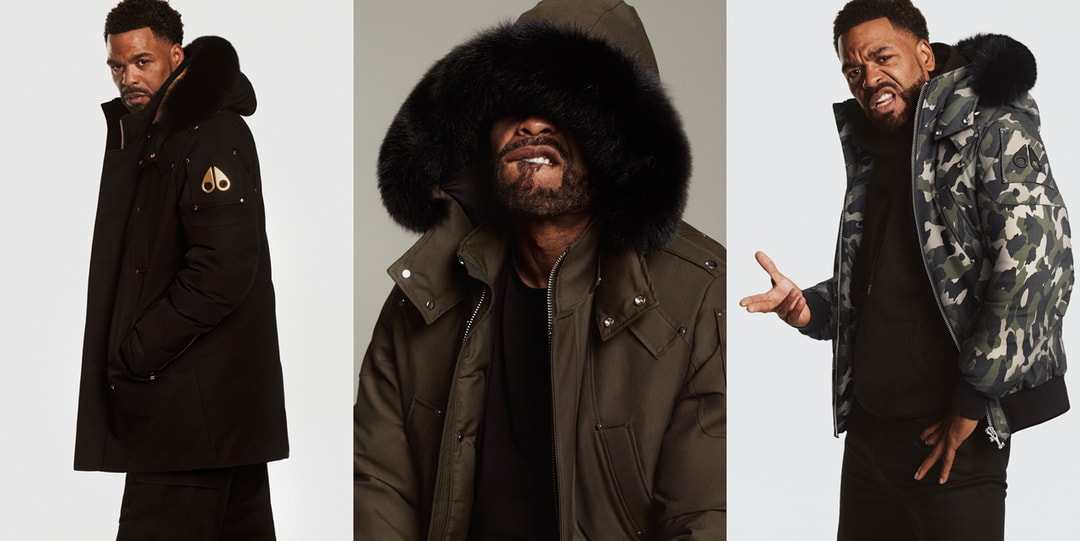 Method Man участвует в новой рекламной кампании Moose Knuckles осень/зима 2022