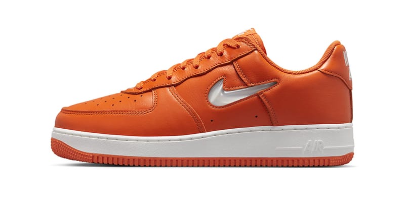 Mens orange clearance air force 1