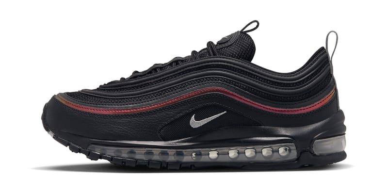 Black 97 shop with red tick