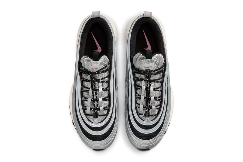 Air max 97 silver hotsell and pink