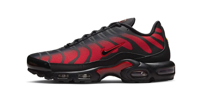 Nike tn black on sale red