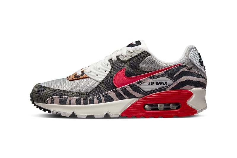 Nike air max red with sales cheetah