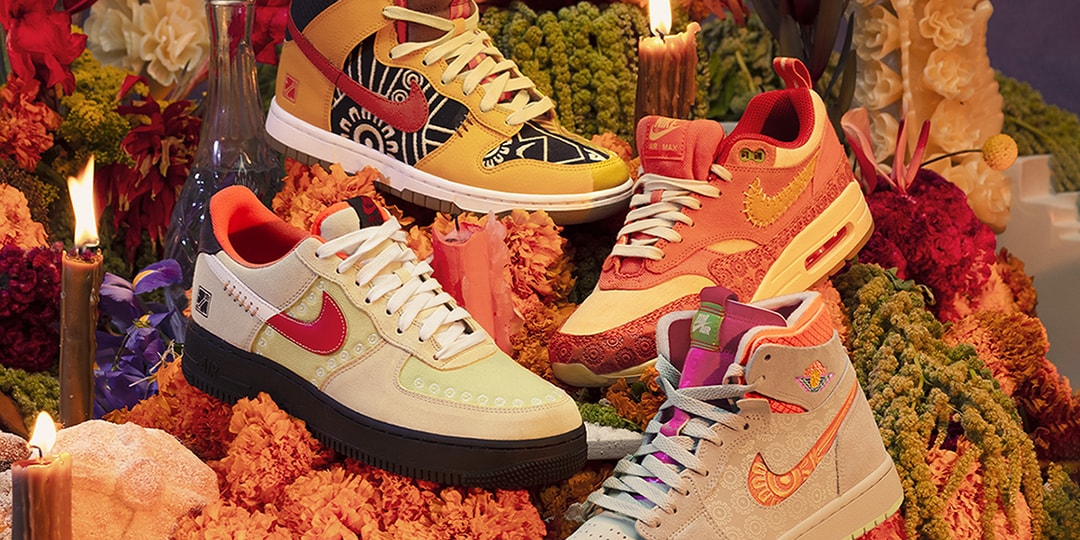 Nike официально анонсирует свою коллекцию обуви Día de Muertos «Somos Familia»