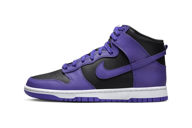 Nike high tops purple sale