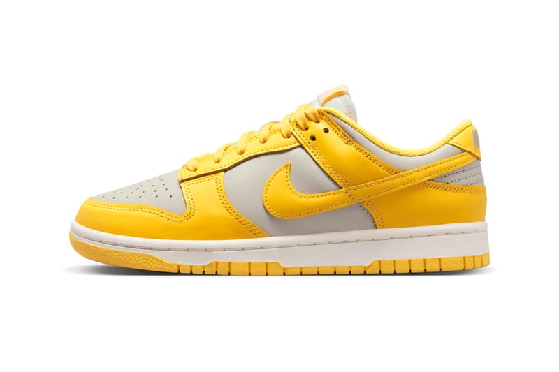 Nike dunk hot sale yellow