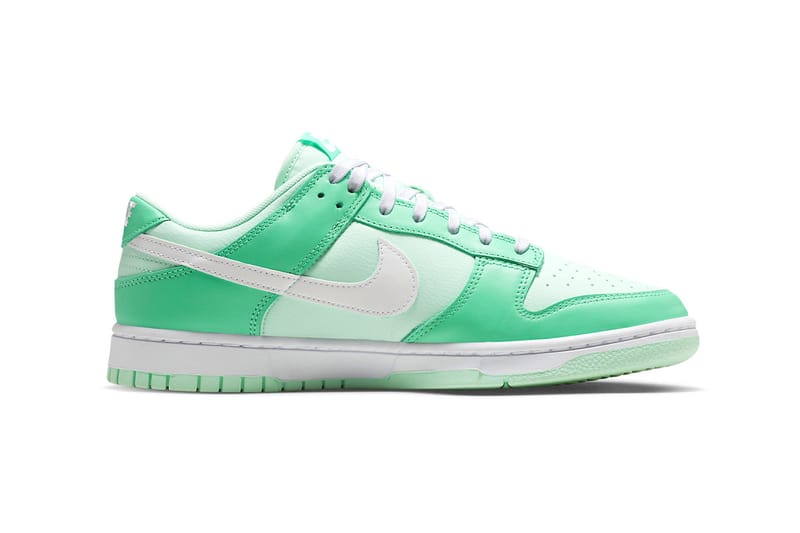 Nike Dunk Low Gets a Minty Makeover Hypebeast