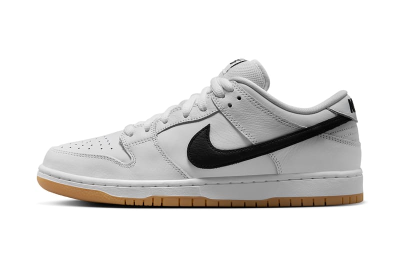 White nike deals sb low