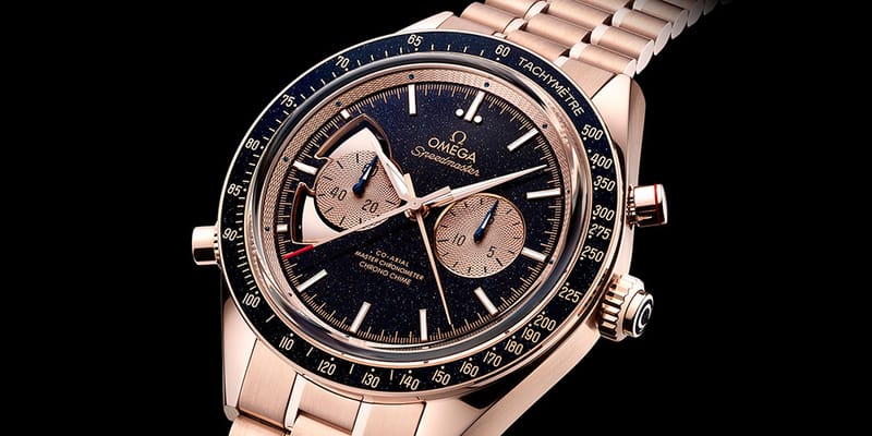 Omega Reveals 450 000 USD Chiming Speedmaster Hypebeast