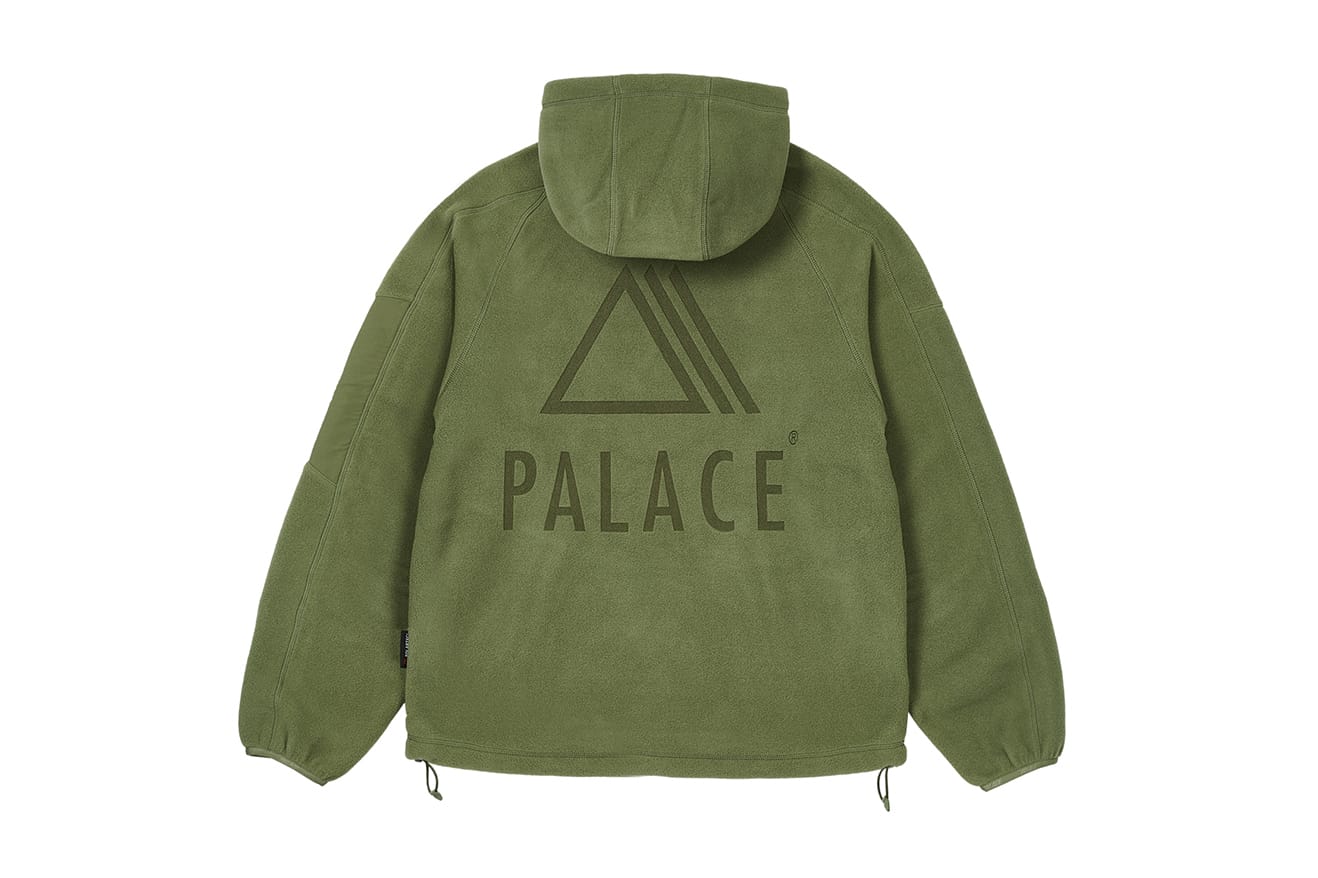 【良好品】 palaceskateboards polartec jacket fleece パーカー