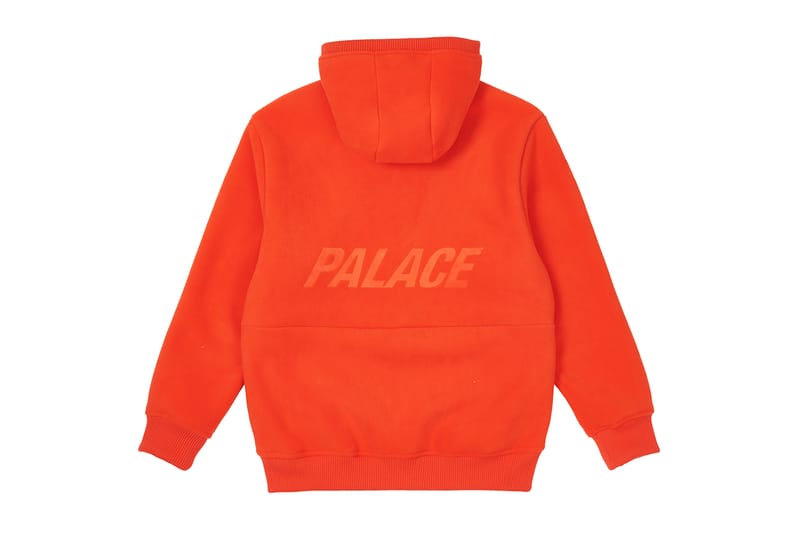 Palace discount hoodie orange