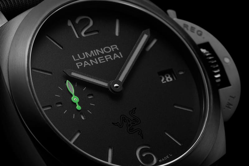 Panerai Luminor Quaranta Razer Special Edition Brings Gaming