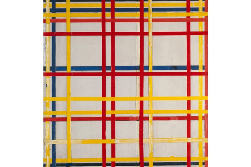 Piet Mondrian New York City I Painting Upside Down | Hypebeast