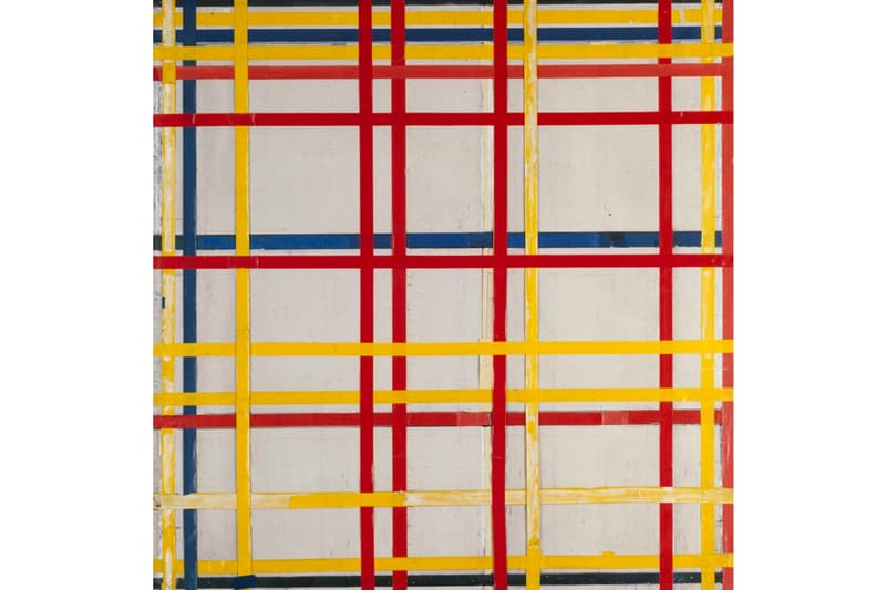 Piet Mondrian New York City I Painting Upside Down | Hypebeast