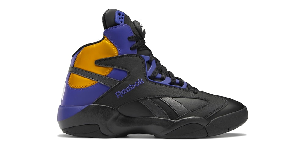 Reebok Shaq Attaq выйдет в цветовой гамме «Лейкерс»