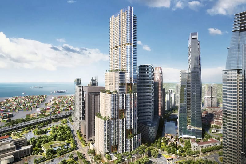 SOM Unveils Designs for Singapore's First 