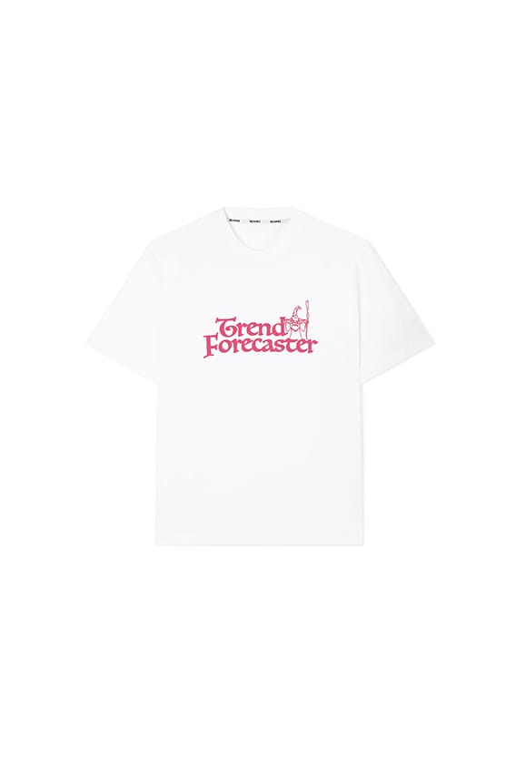 Designer Sunnei good cream logo t-shirt