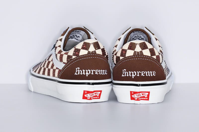 Vans x supreme store collab