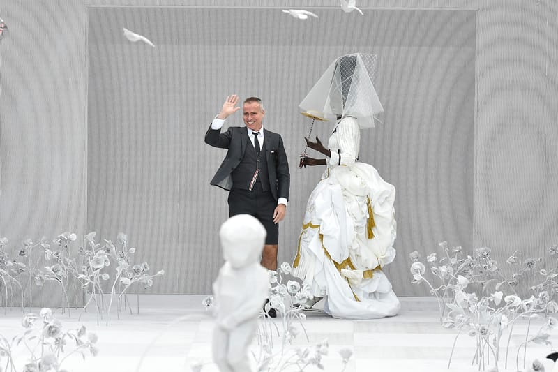 Thom browne wedding dress on sale suit