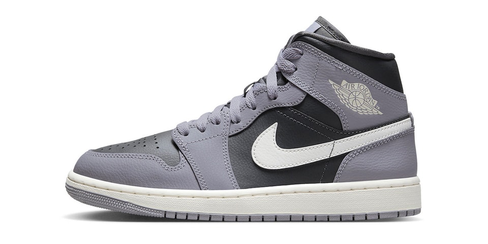 jordan 1 mid gray black